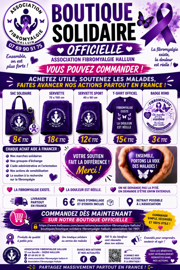 🟣 Nos serviettes solidaires