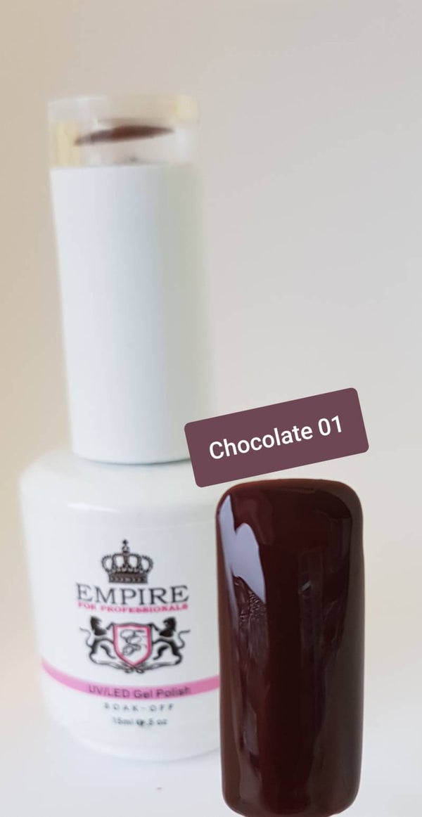 Gelpolish 15 ml Chocolate 01
