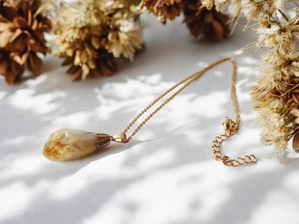 Boho Ketting Citrien