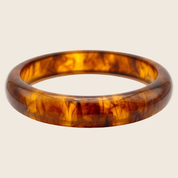Amber Marble Bangle