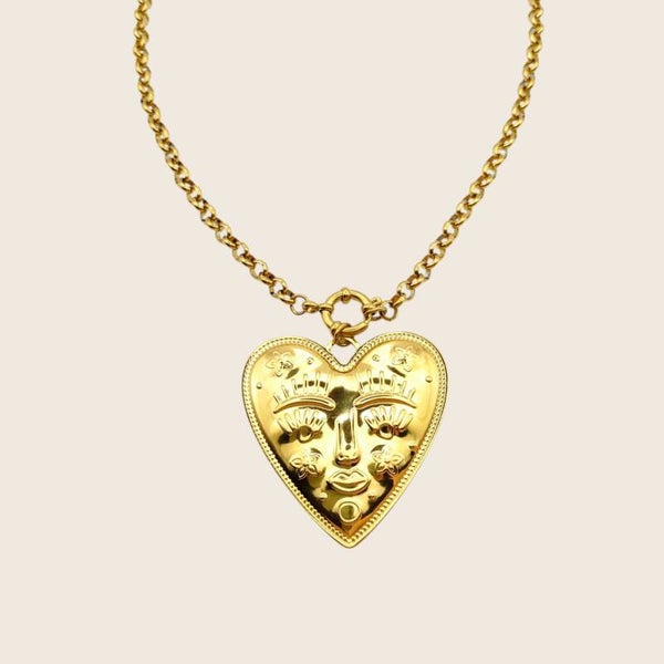 Ketting Amora Heart Chain