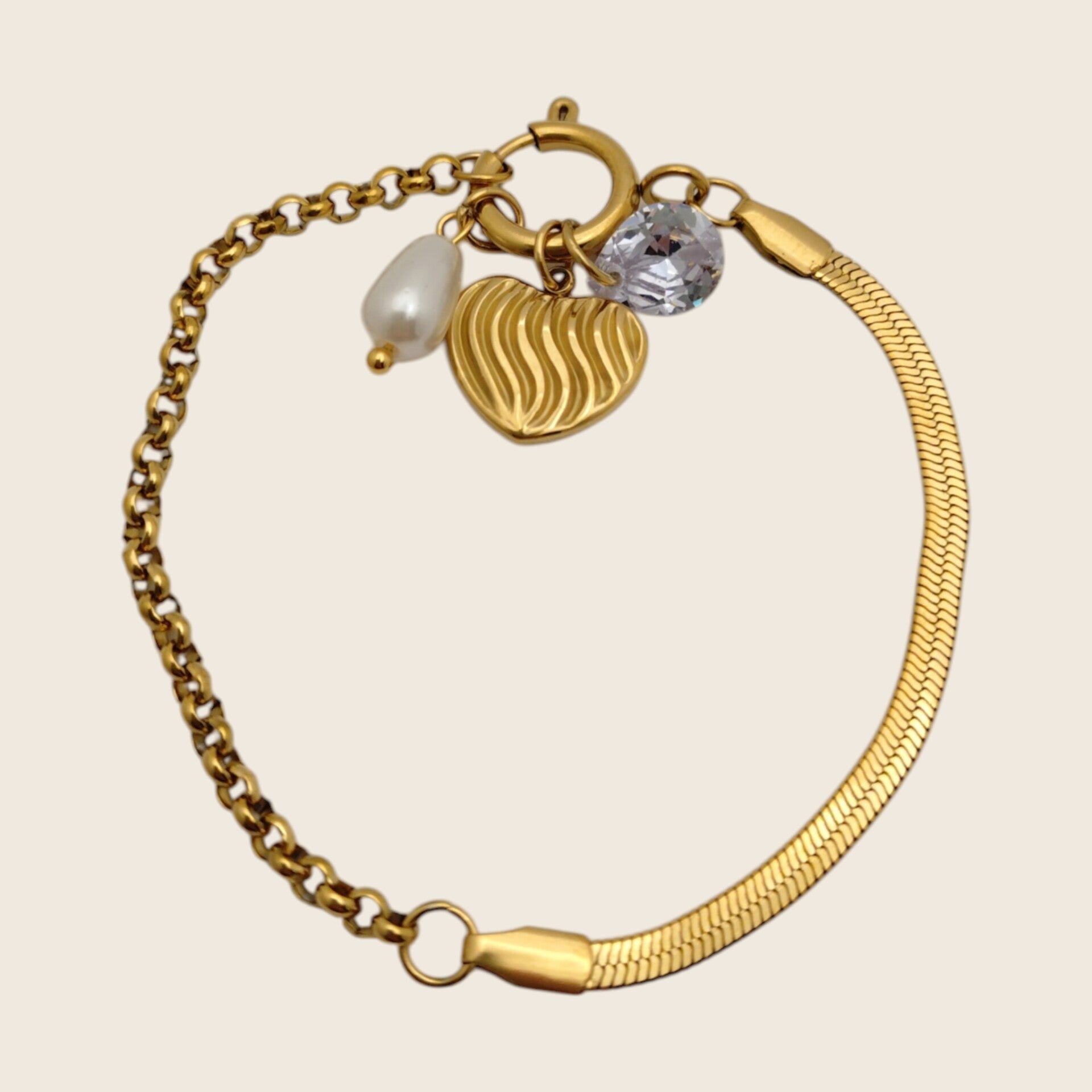 Armband Bedel Hartje