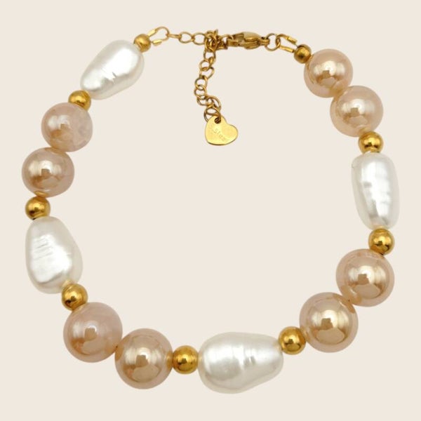 Armband Beige Elegance