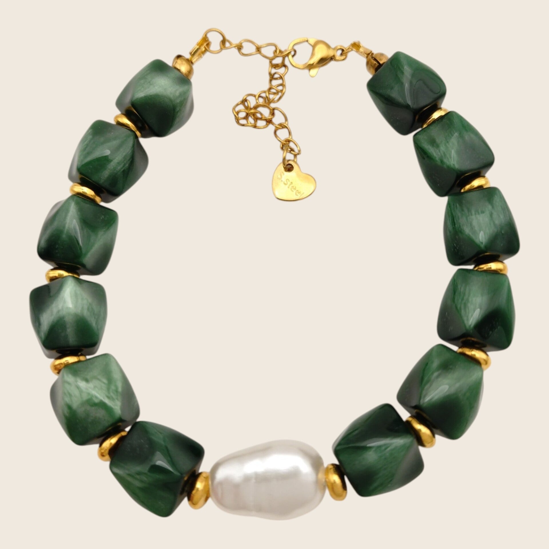 Armband Green Moss