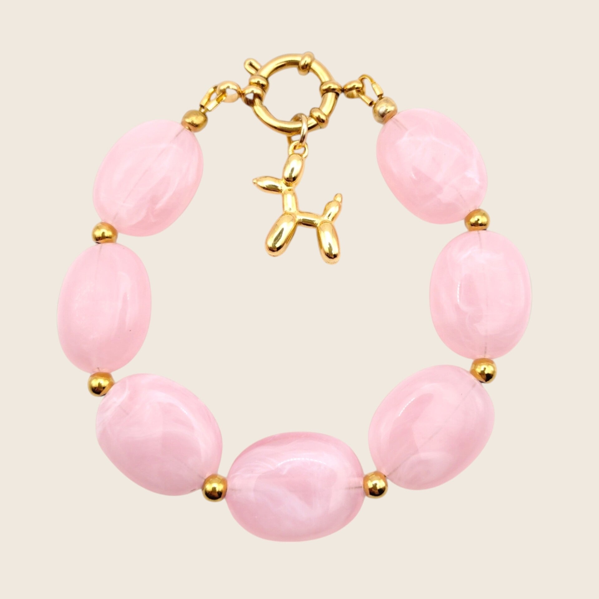 Armband Roze Balloondog