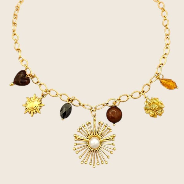 Autumn Charm Necklace