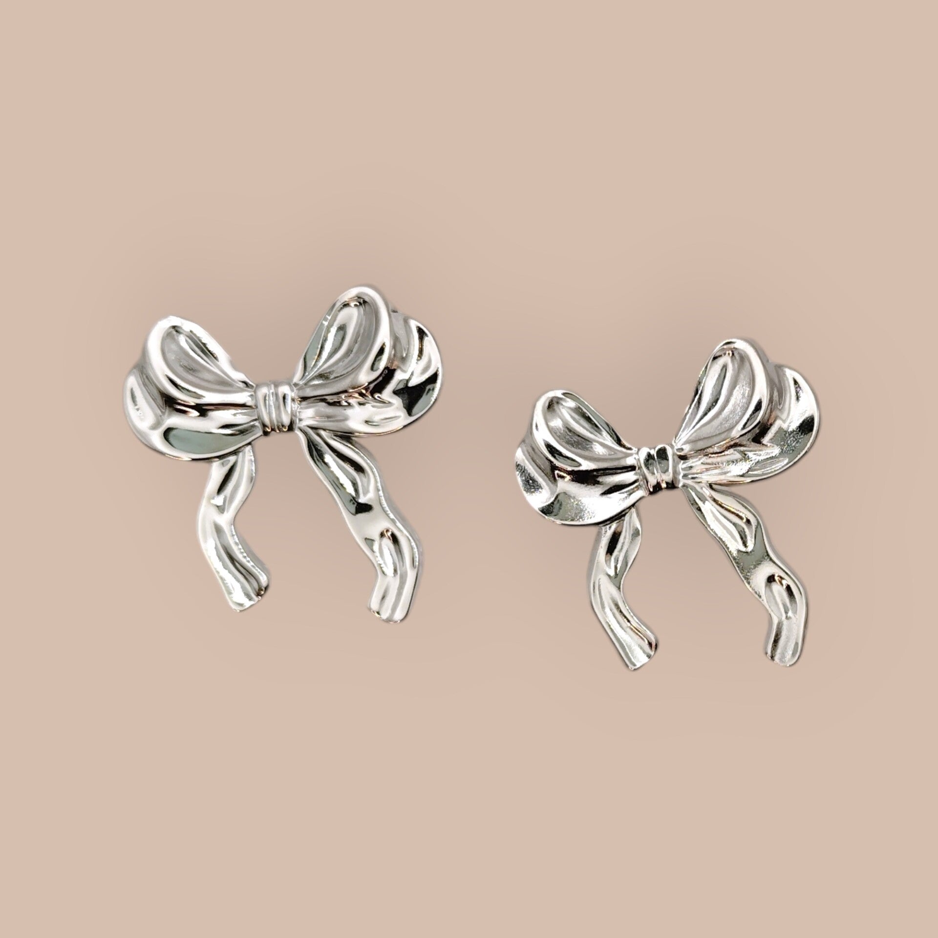 Bow Studs Zilver