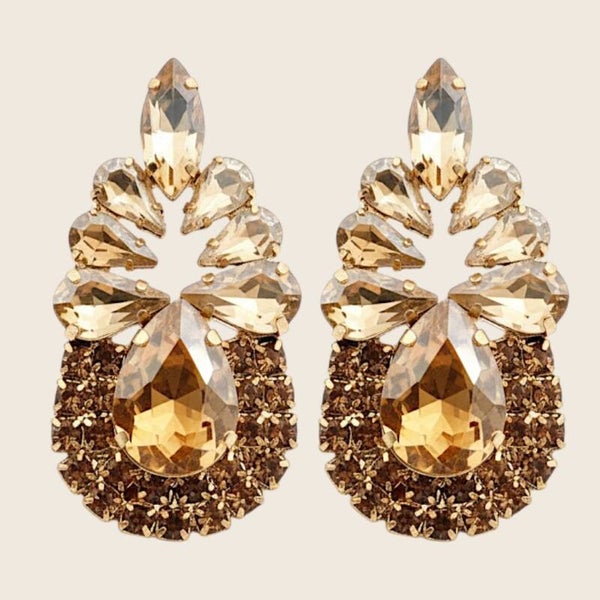 Champagne Glow Oorbellen