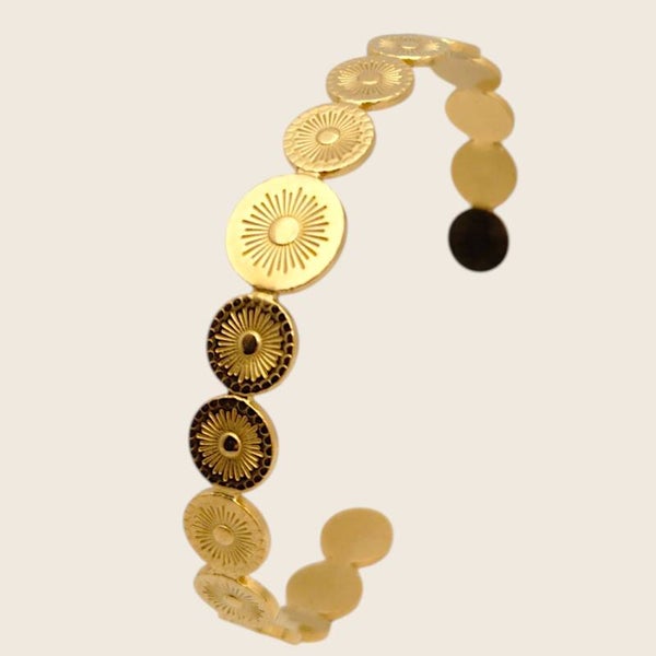 Golden Aztek Cuff