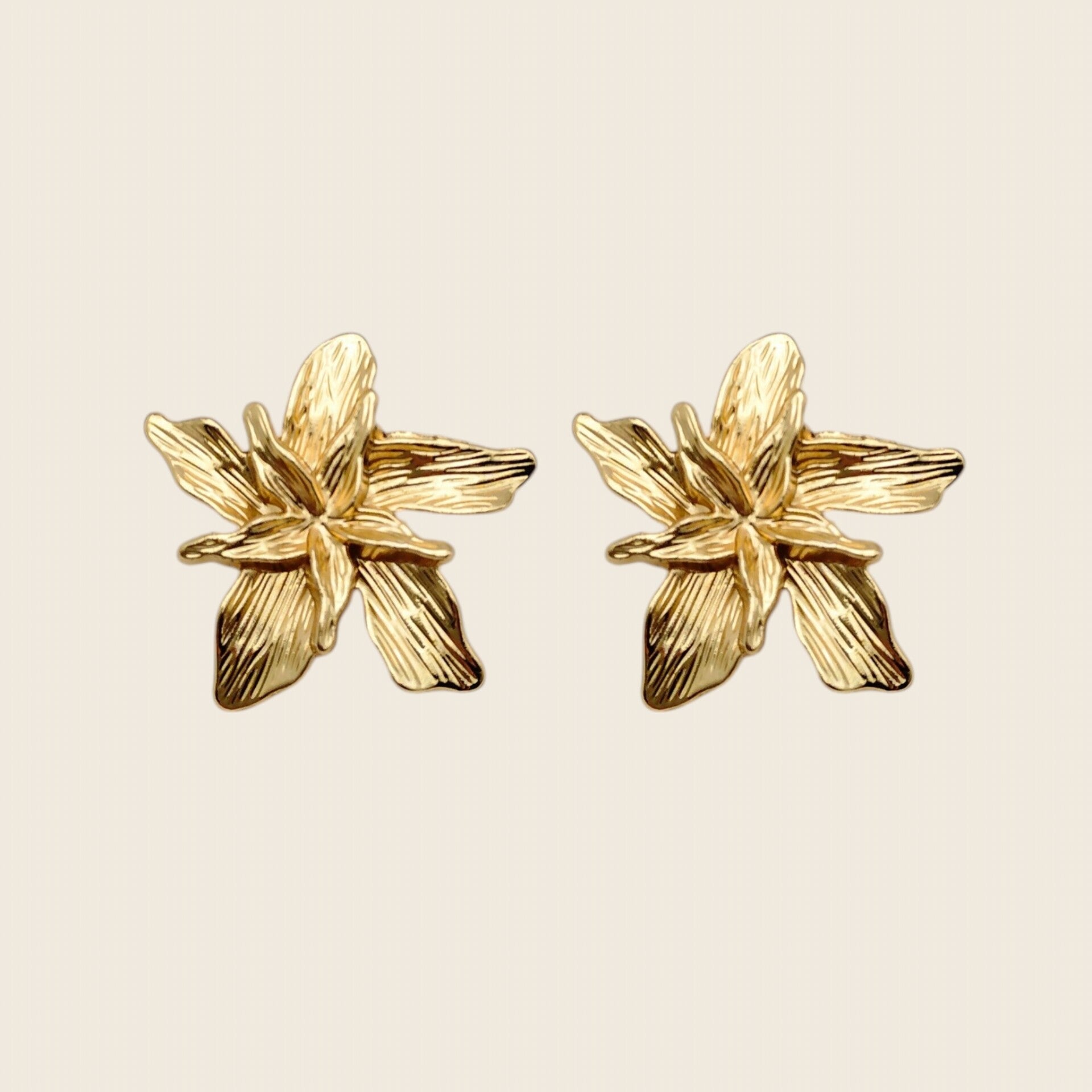 Golden Blossom Studs