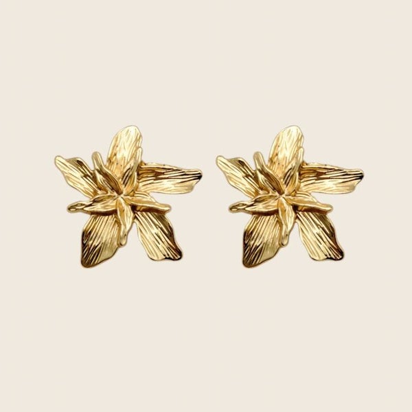 Golden Blossom Studs