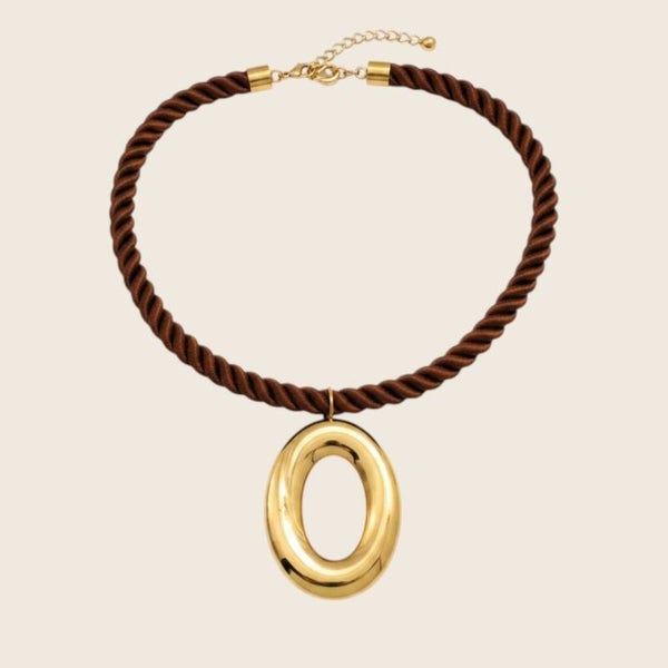 Golden eclipse choco ketting