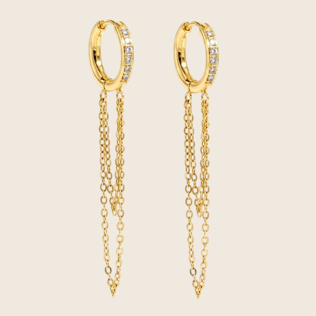 Golden Élan Hoops