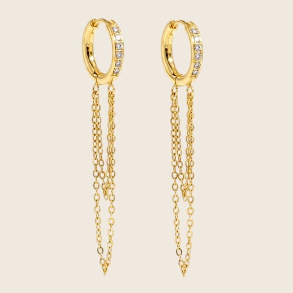 Golden Élan Hoops