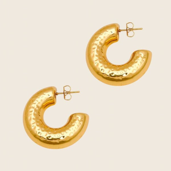 Hammered Hoops