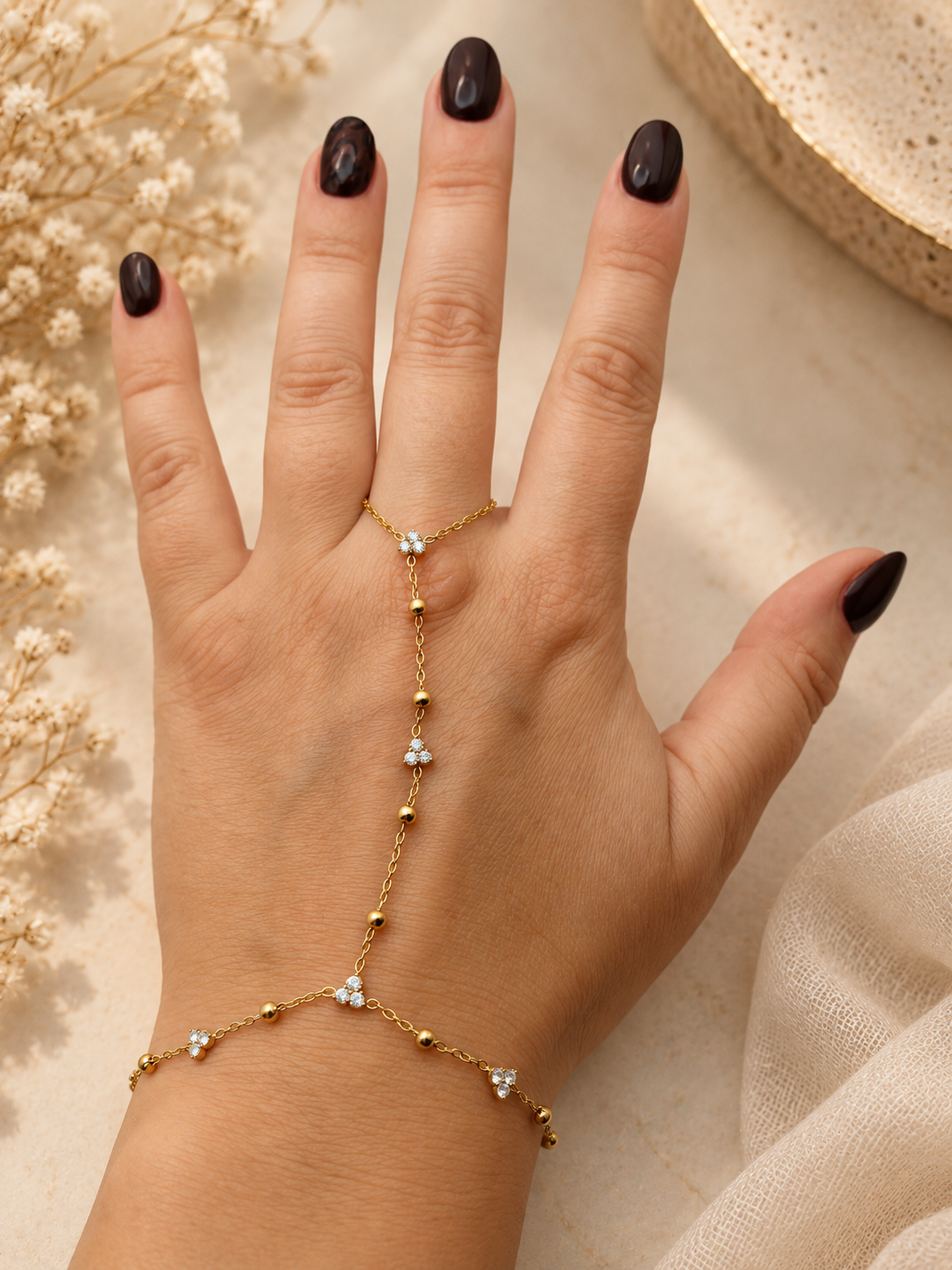 Hand Chain Crystal