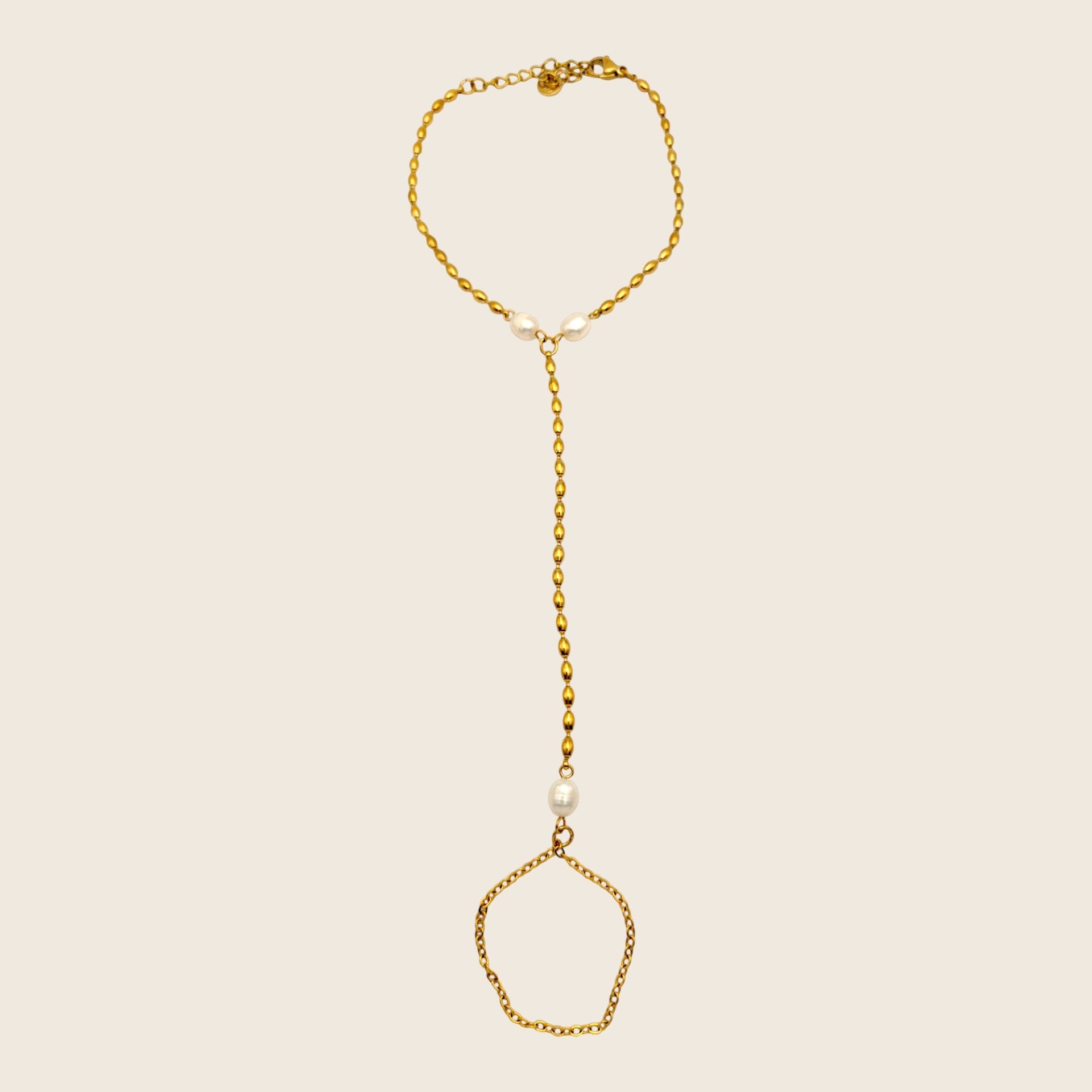 Hand Chain Pearl Breeze