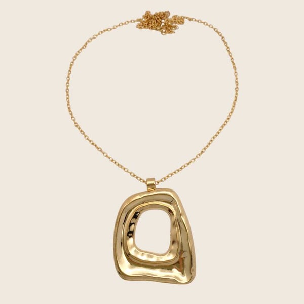 Ketting Geometric Elegance Goud