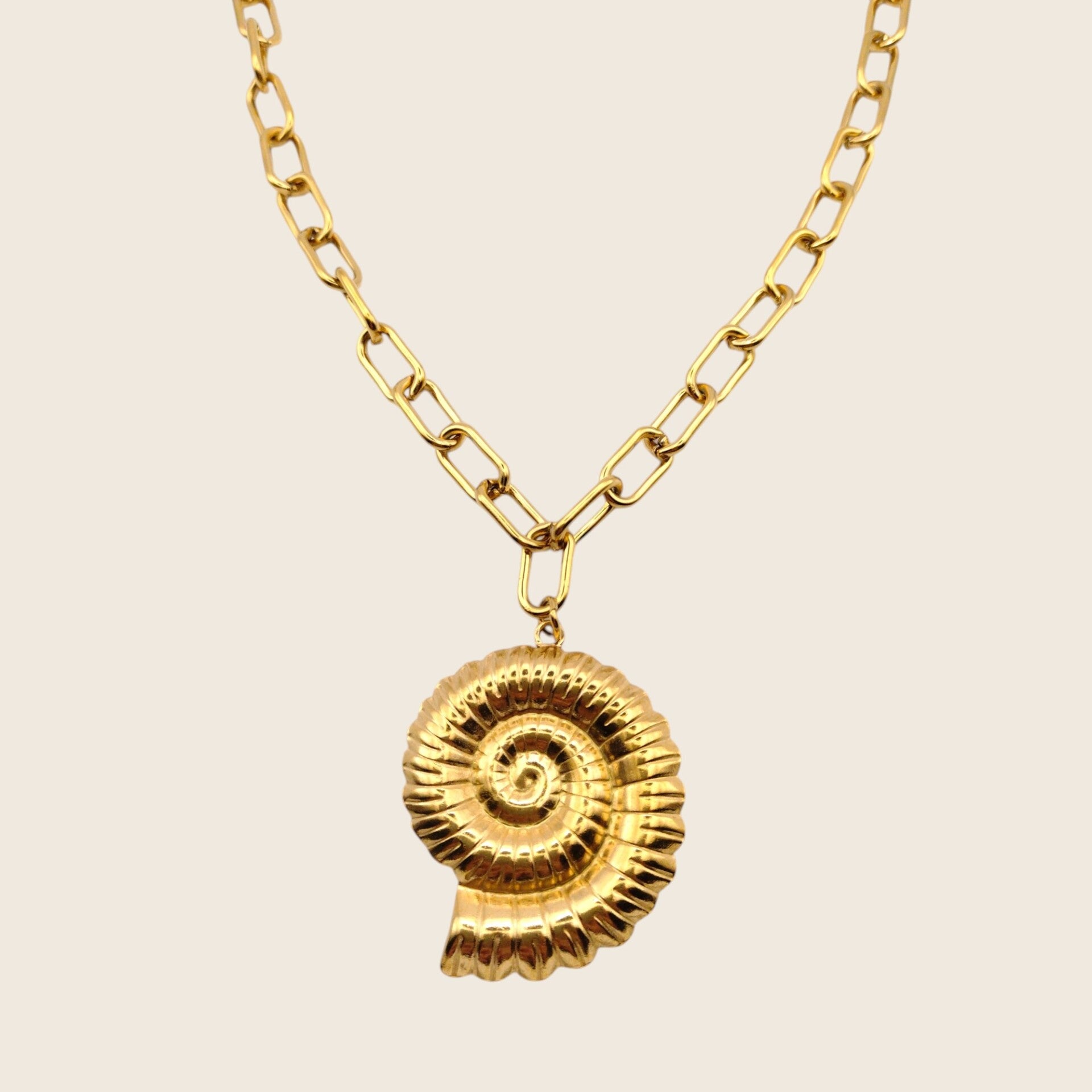 Ketting Goddess Shell Paperclip