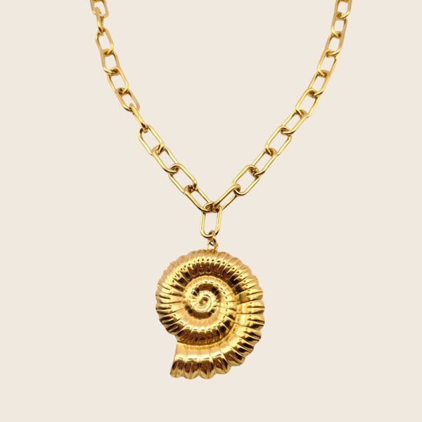 Ketting Goddess Shell Paperclip