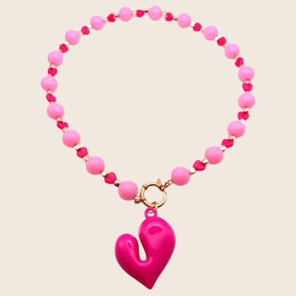 Kralenketting Lovely Pink