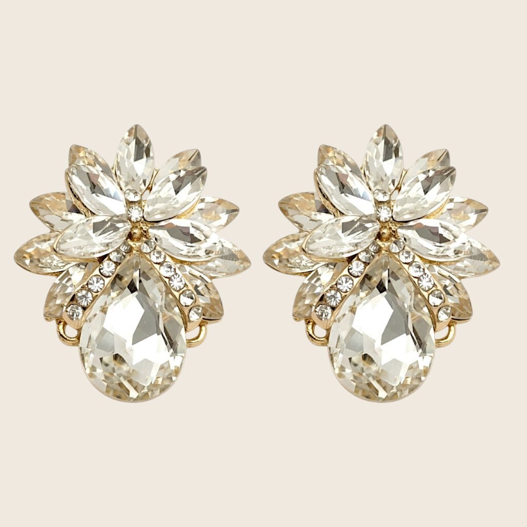 Lotus Clear Studs