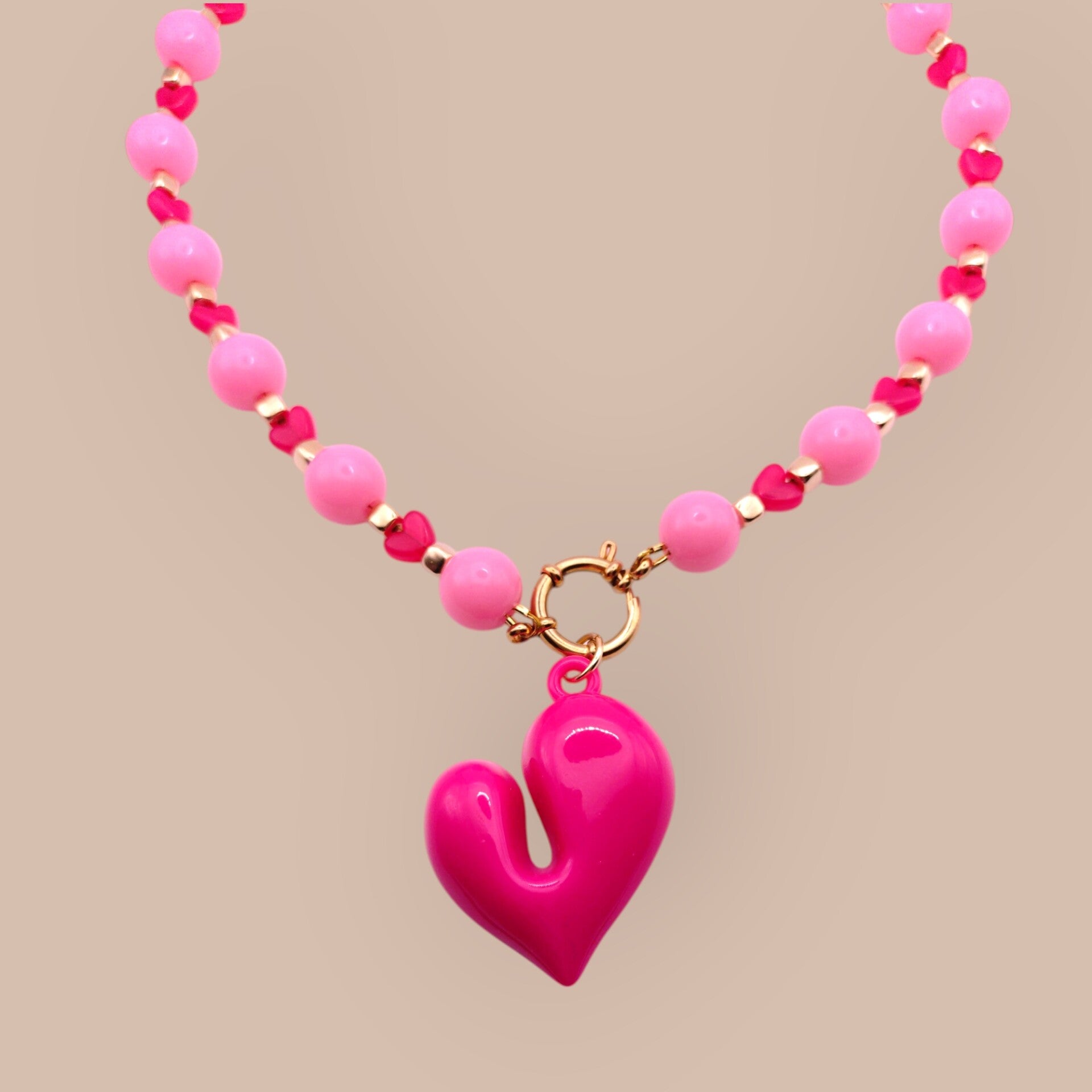 Kralenketting Lovely Pink