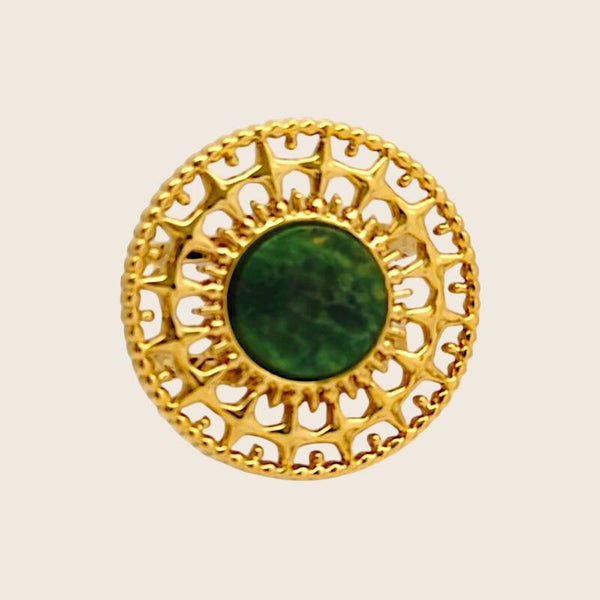 Luna Moss Ring
