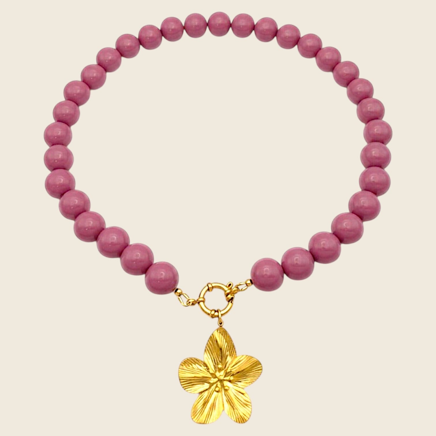 Mauve Bubble Ketting
