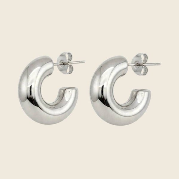 Moonlight Hoops Zilver