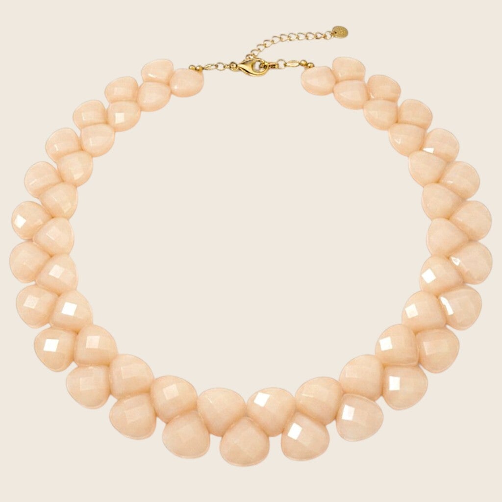 Nude Crystal Necklace
