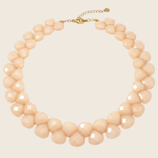 Nude Crystal Necklace