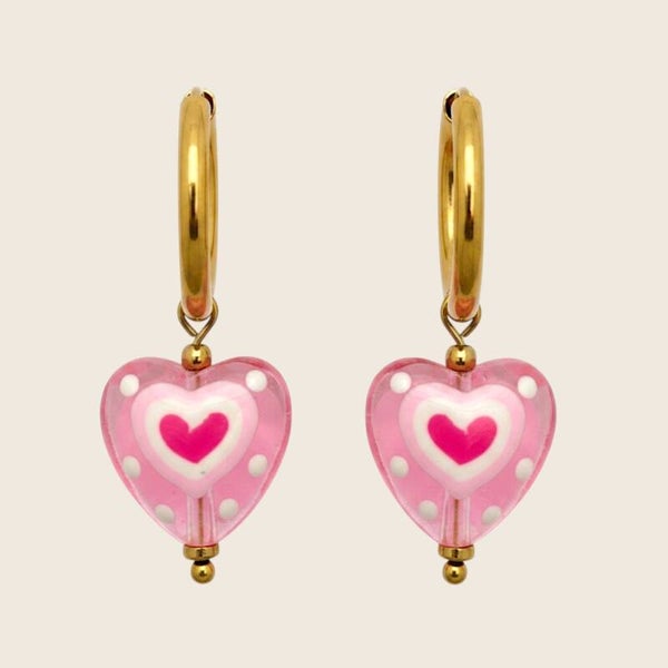 Oorbellen Pink Sweetheart