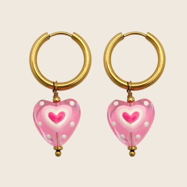 Oorbellen Pink Sweetheart