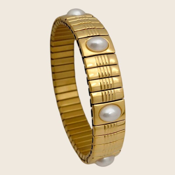 Pearl Stretch Armband