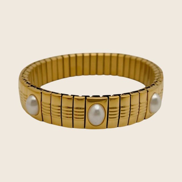 Pearl Stretch Armband