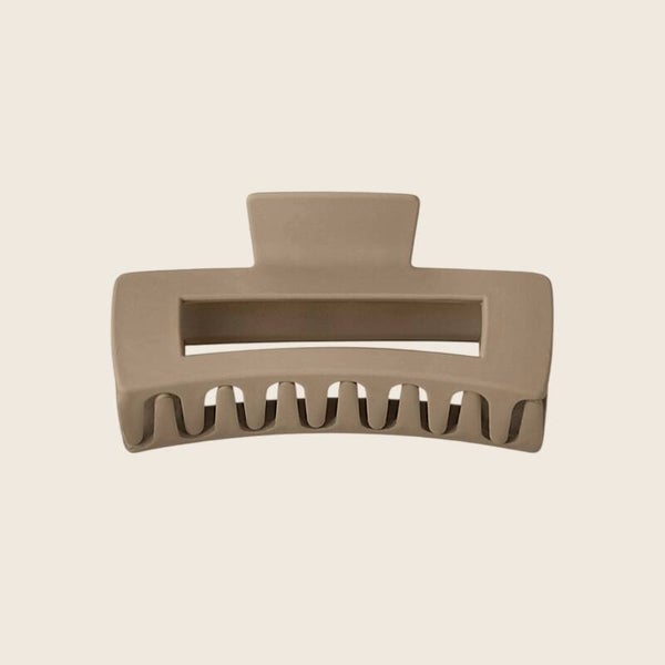 Haarklem Rechthoek Beige