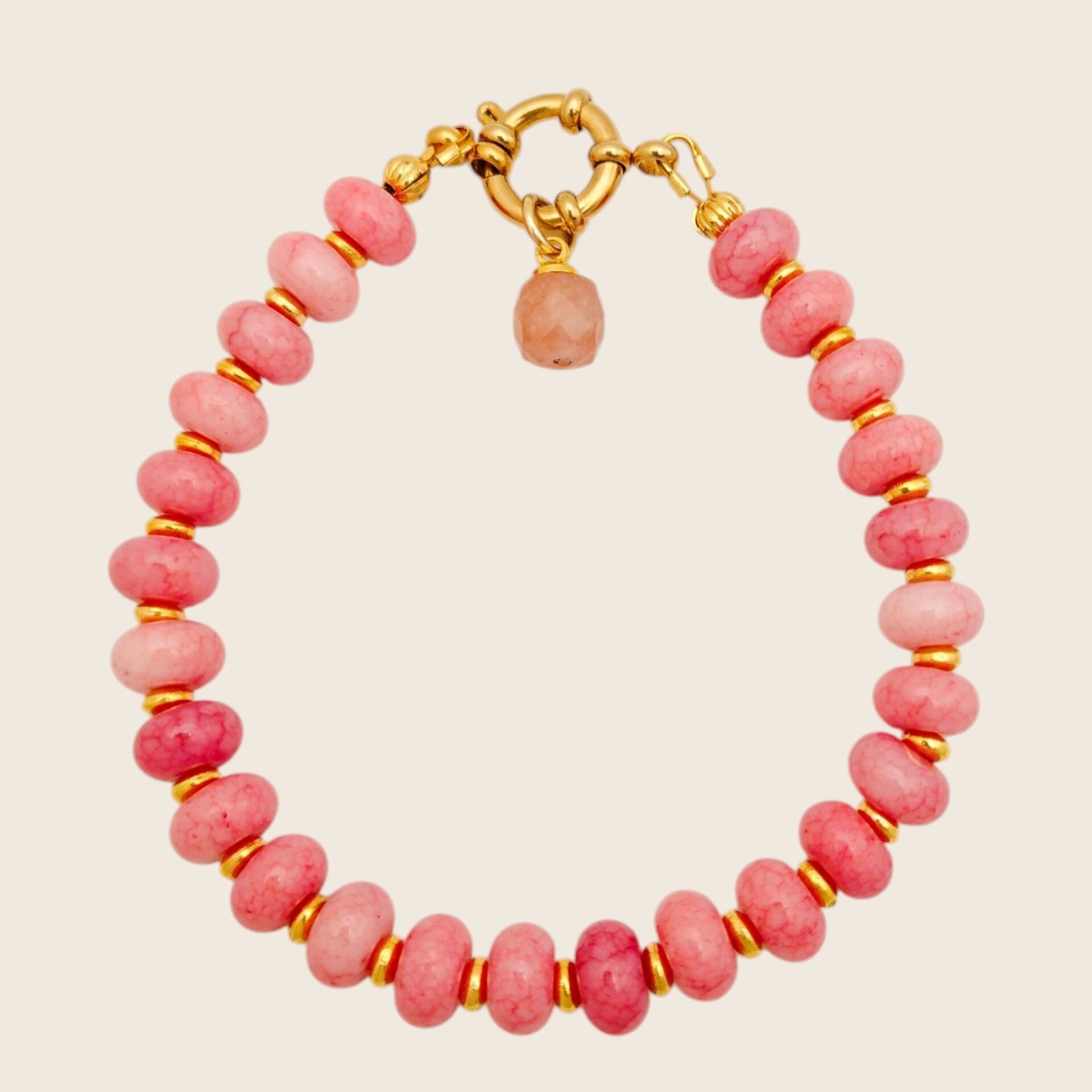 Armband Pink Stuff Jade