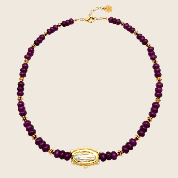 Purple Treasure Necklace