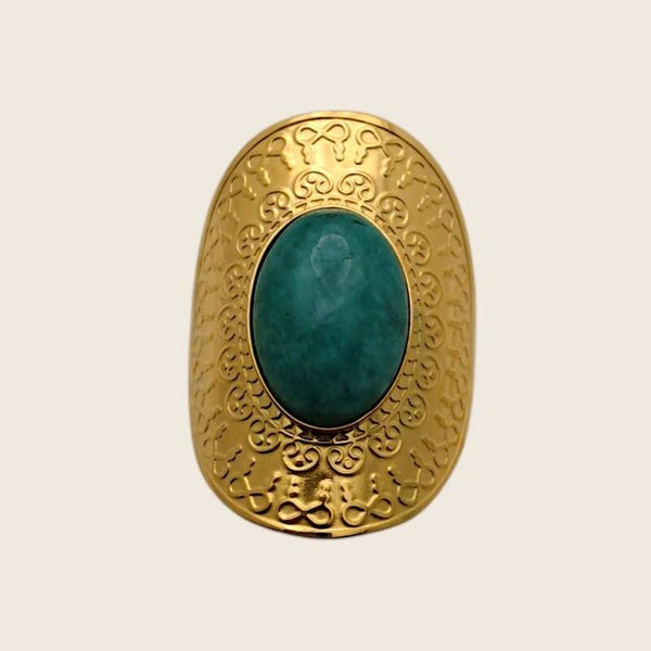 Regal Gem Ring Turquoise