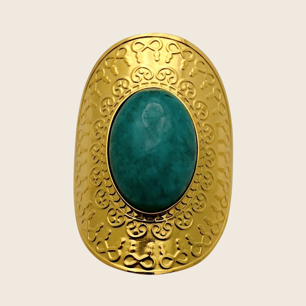 Regal Gem Ring Turquoise