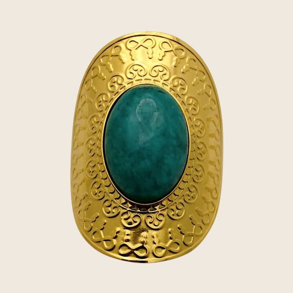 Regal Gem Ring Turquoise