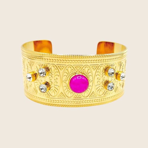 Regal Ruby Cuff