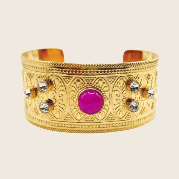 Regal Ruby Cuff