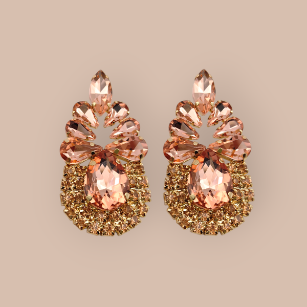 Strass Oorbellen Peachy