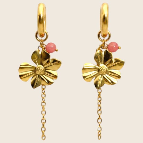 Wild Flower Hoops