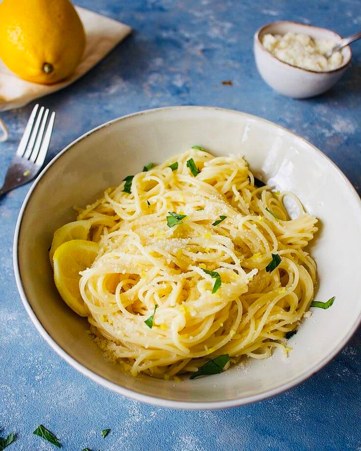La recette inratable des pâtes au citron du chef étoilé italien Simone