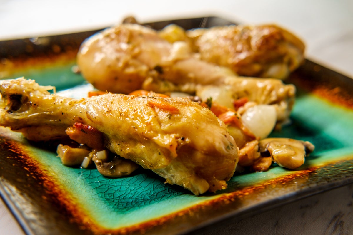 Poulet Au Vin Jaune Cyril Lignac