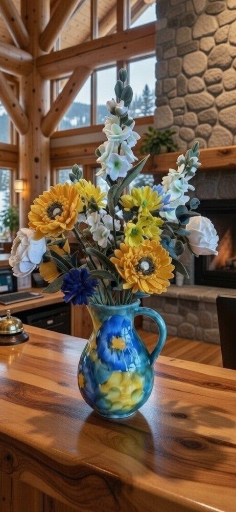 Odilon Redon created Vase of Flowers - Recreation