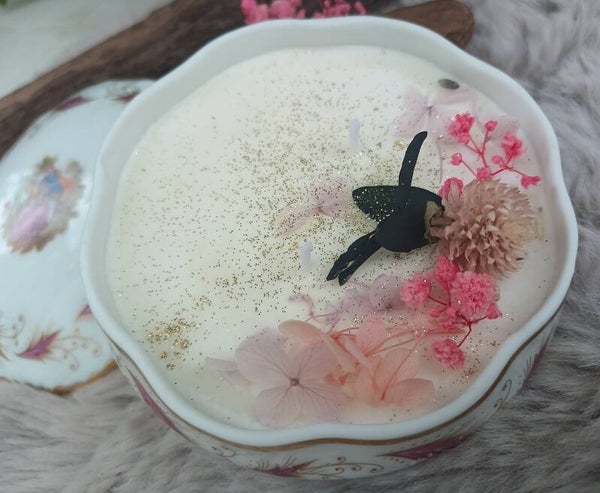 🕯️ Bougie vintage – Instant de Douceur